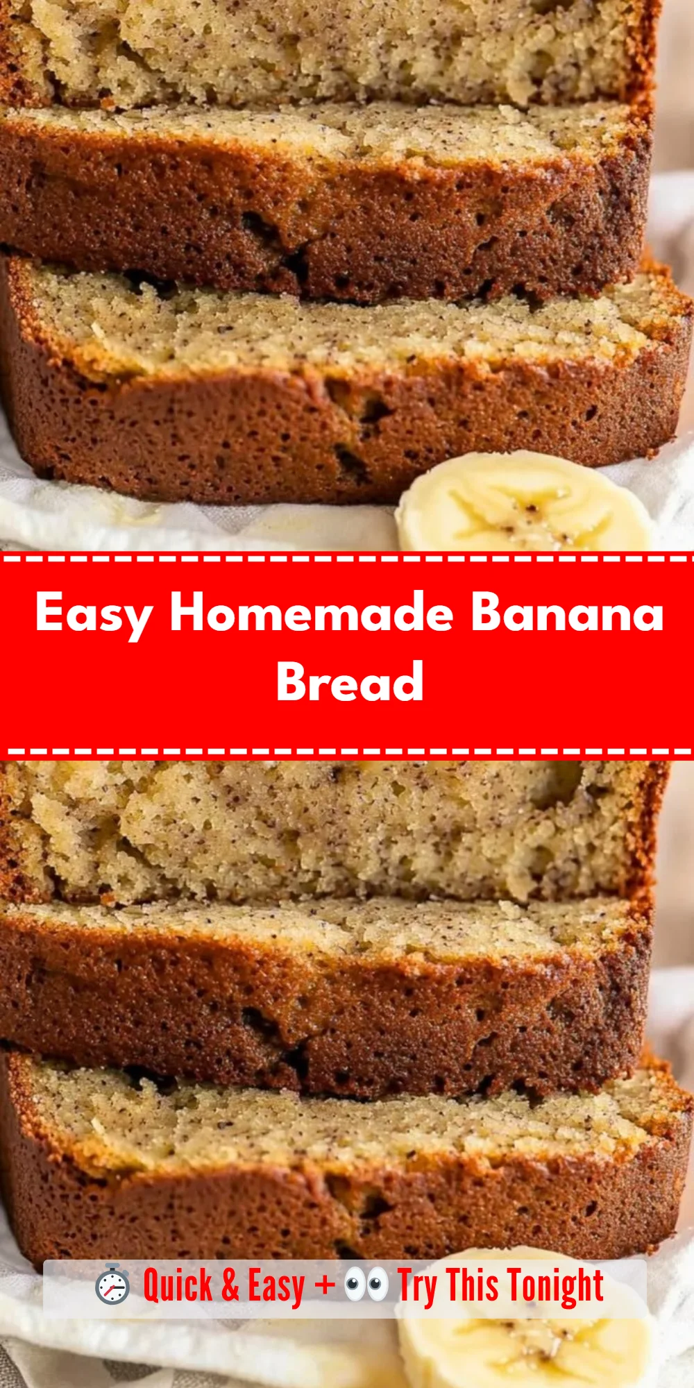 Easy Homemade Banana Bread