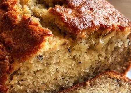 Moist Banana Bread Recipe with 3 Ripe Bananas - Blissful Bite