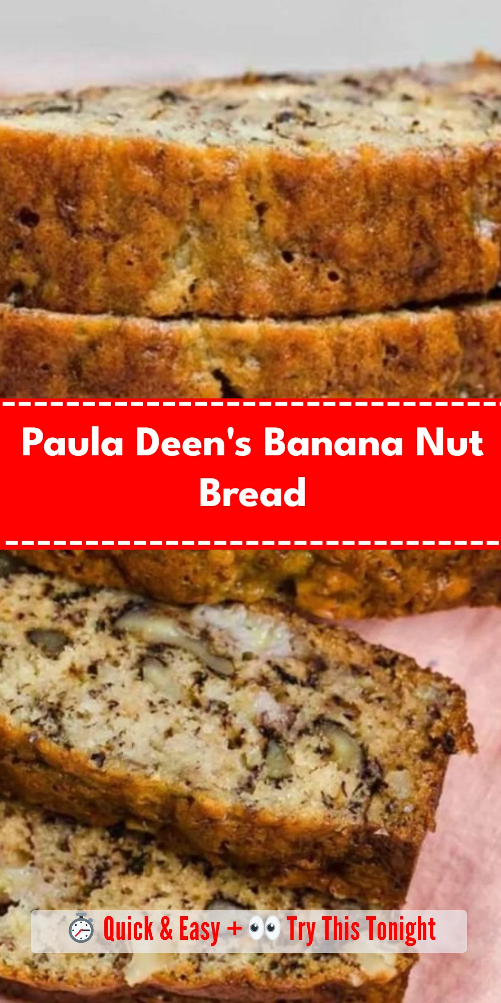 Paula Deen's Banana Nut Bread