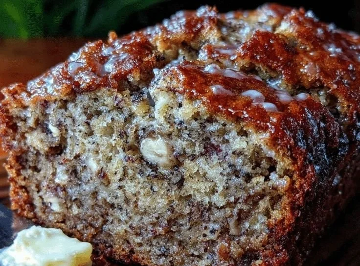 Tender Super Moist Banana Bread Recipe Easy 5-Ingredient Homemade Method