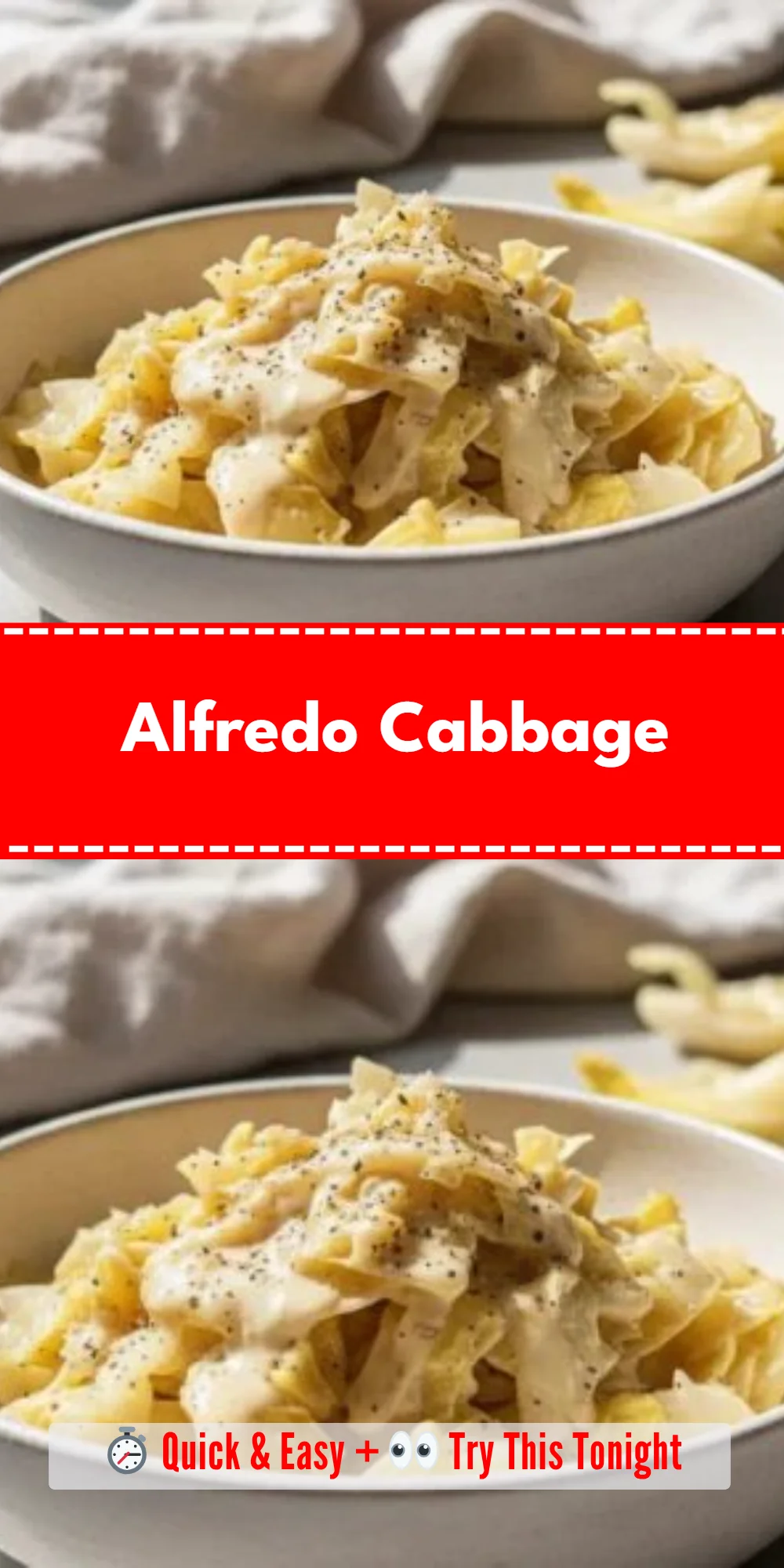 Alfredo Cabbage