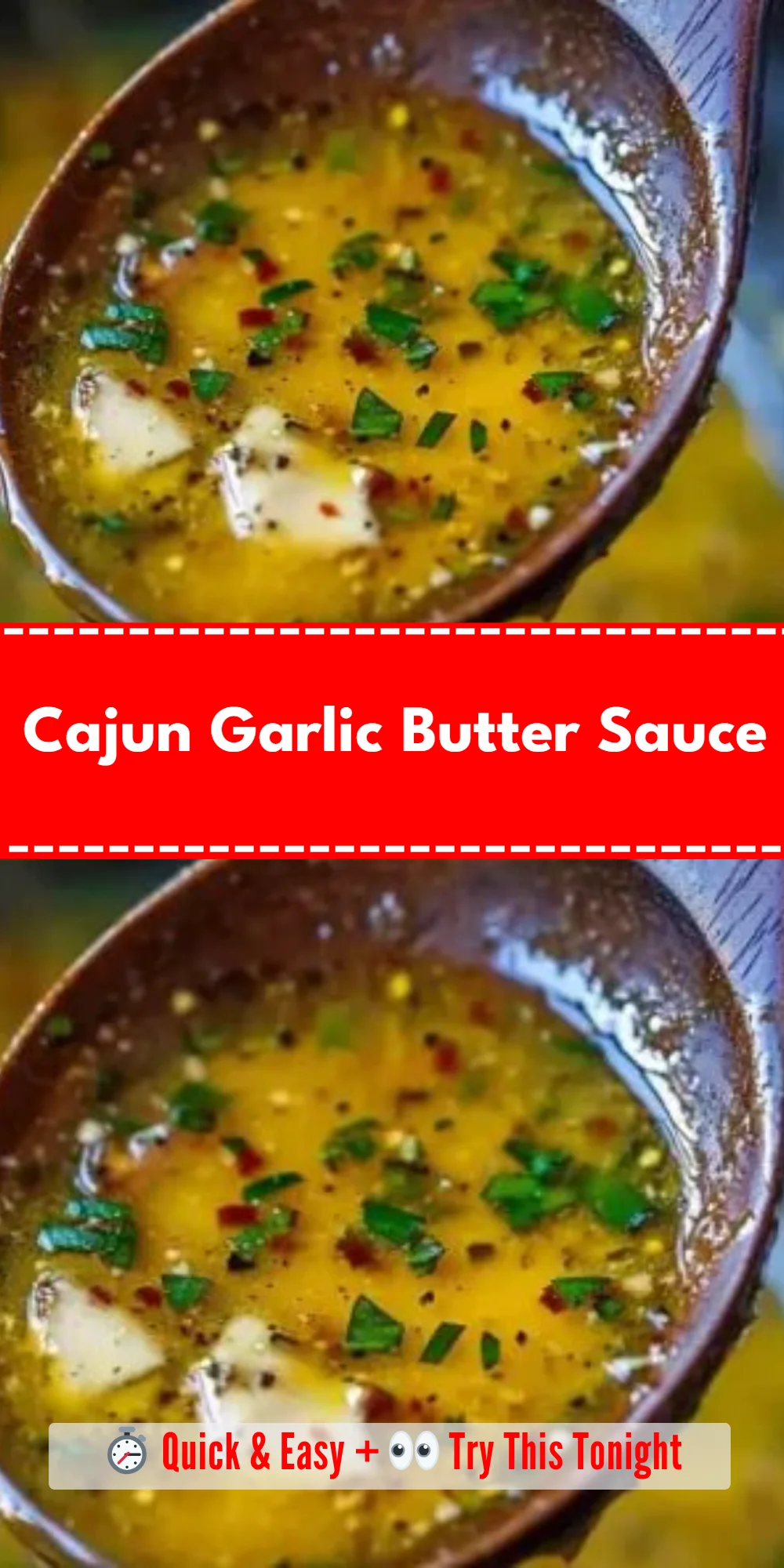 Cajun Garlic Butter Sauce