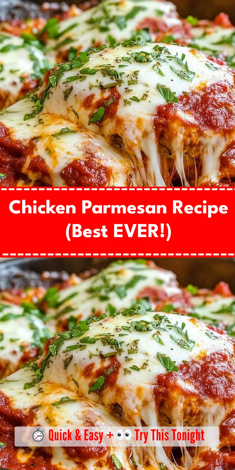 Chicken Parmesan Recipe (Best EVER!)