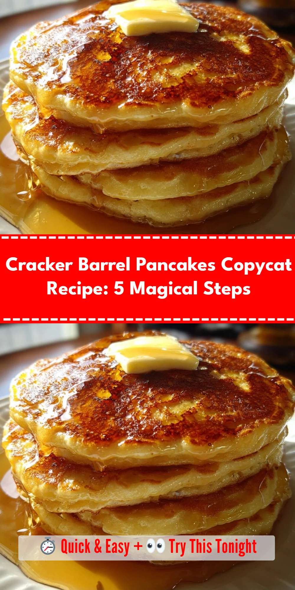 Cracker Barrel Pancakes Copycat Recipe: 5 Magical Steps
