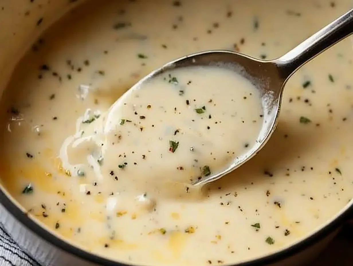 Creamy Garlic Parmesan Sauce: Rich & Velvety