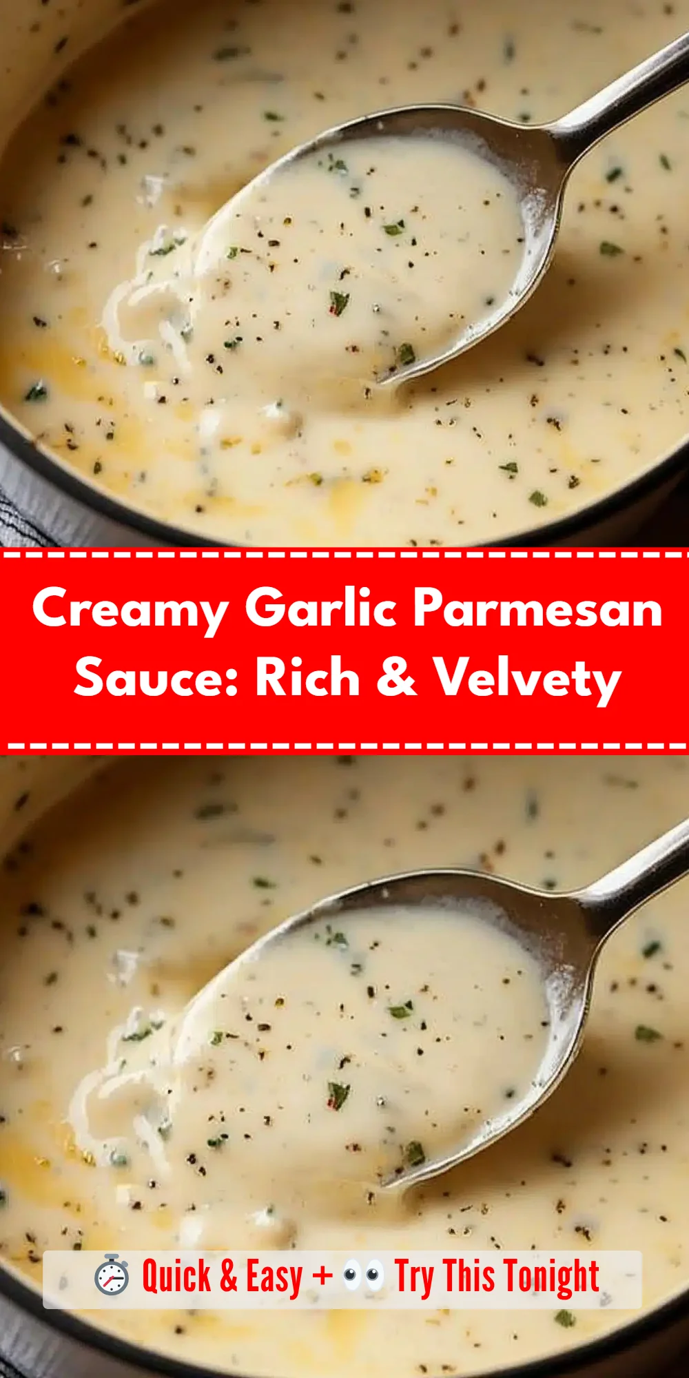 Creamy Garlic Parmesan Sauce: Rich & Velvety