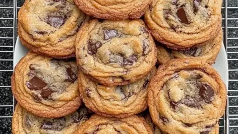 Crispy Chewy Chocolate Chip Cookies for Pure Cookie Bliss
