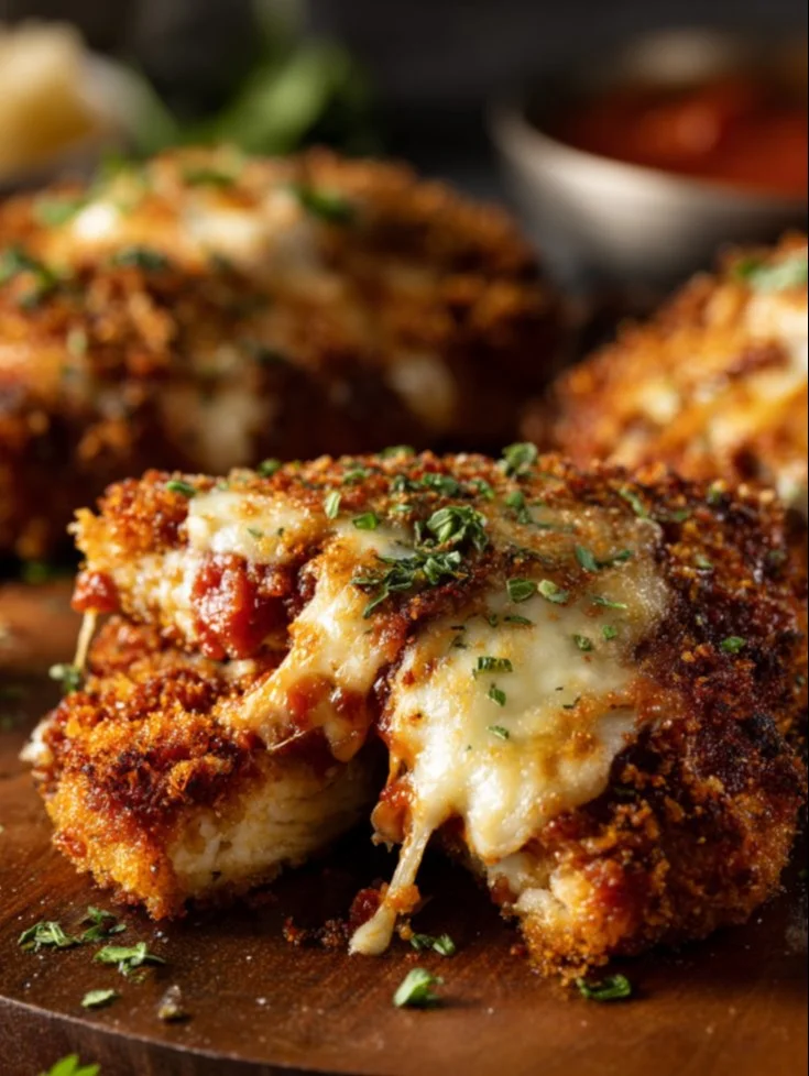 Crispy Crusted Chicken Parmesan Recipe