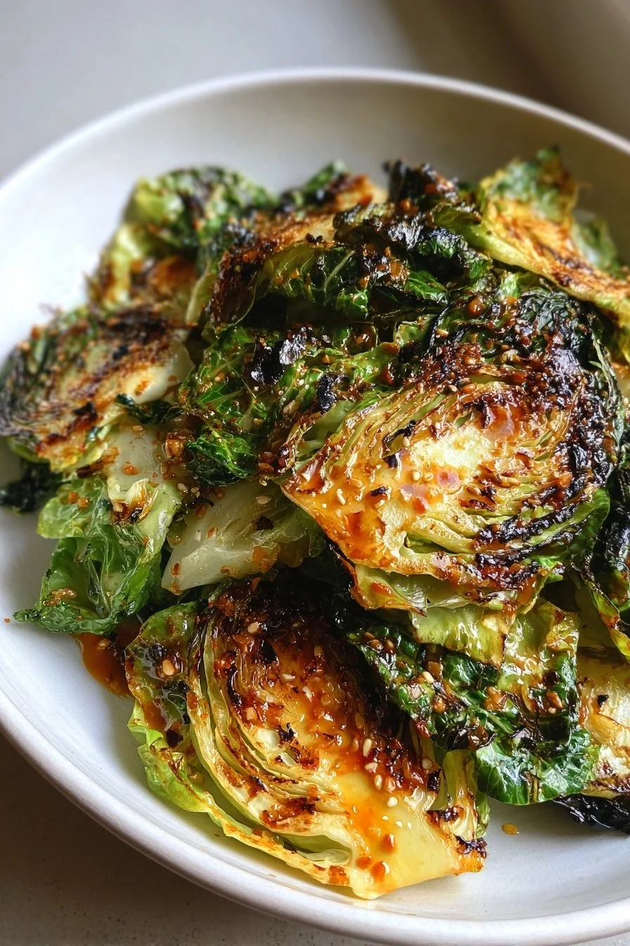 Easy Roasted Cabbage with Miso Glaze: A Flavorful Delight!