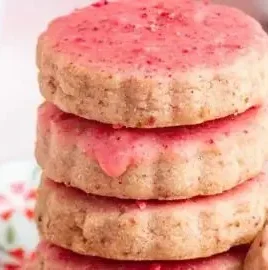 Fluffy Japanese souffle pancakes stacked with syrup and berries