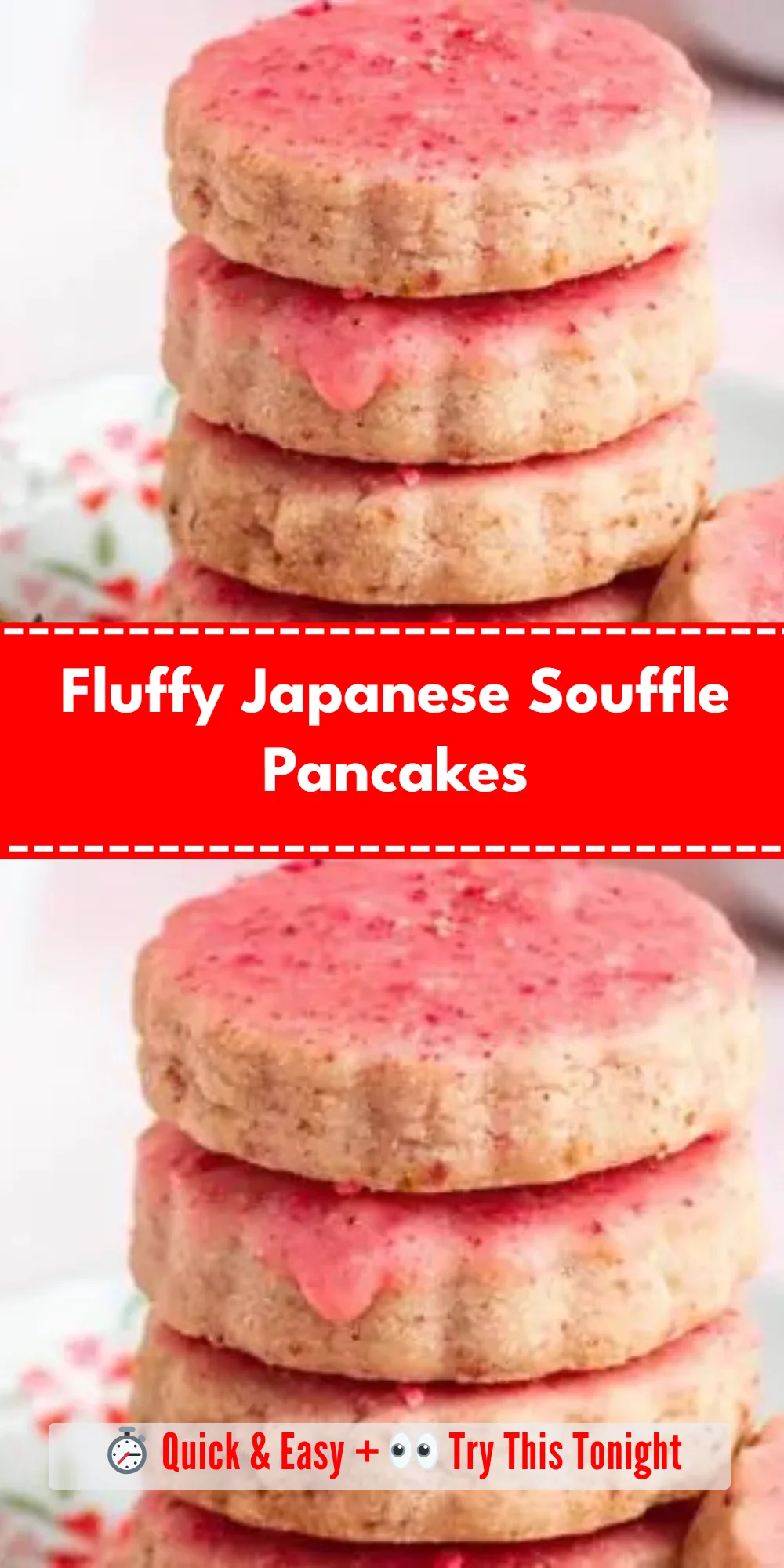Fluffy Japanese Souffle Pancakes