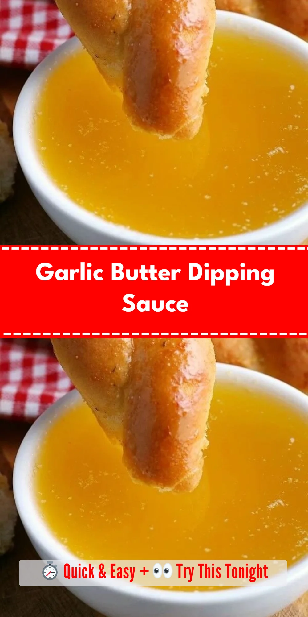 Garlic Butter Dipping Sauce