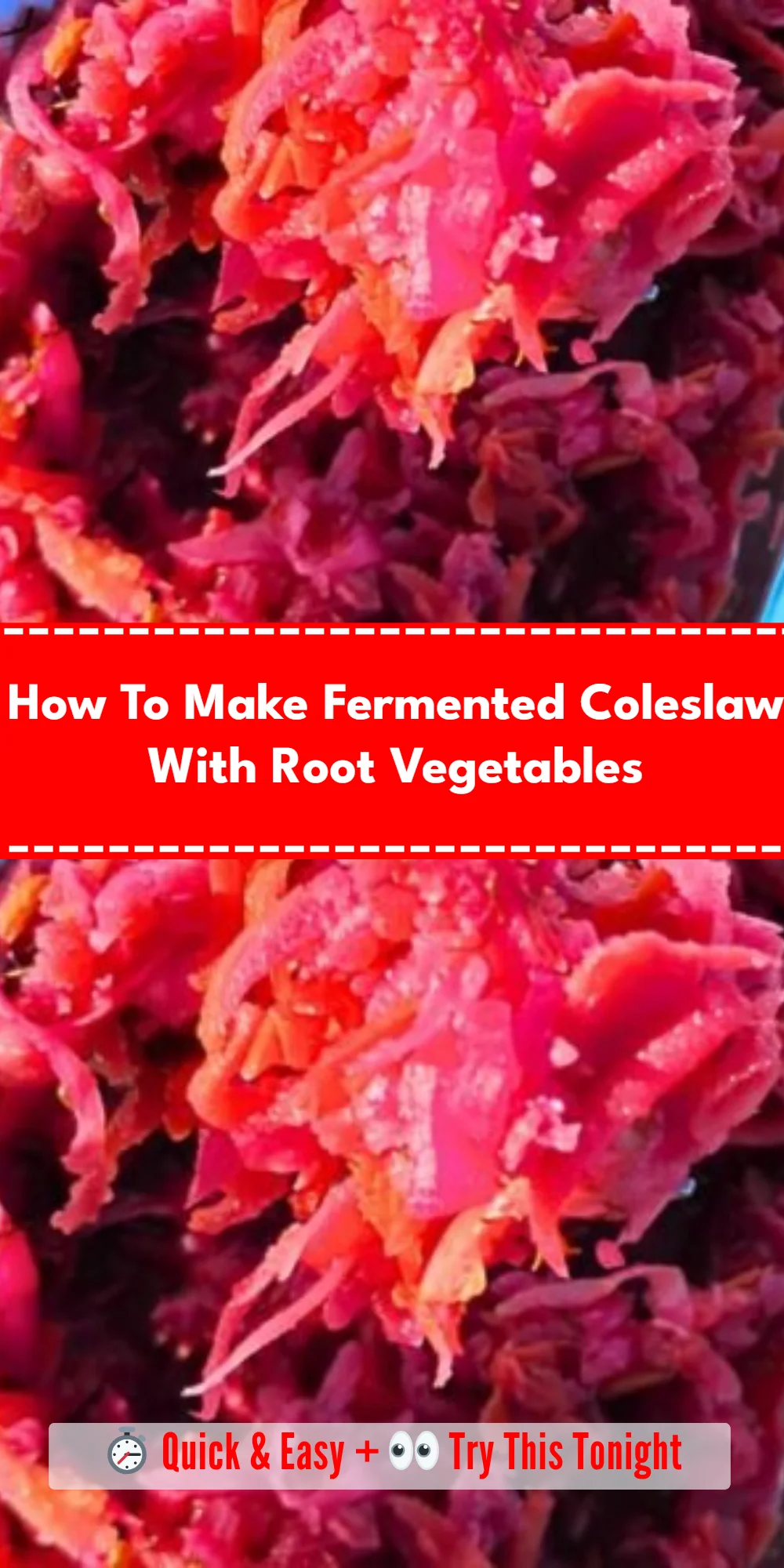 How To Make Fermented Coleslaw With Root Vegetables