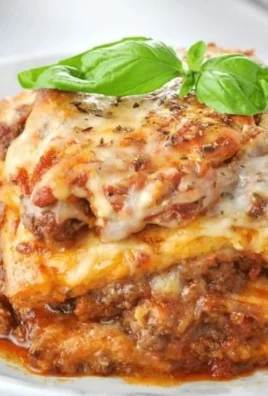 Delicious keto lasagna made with low-carb ingredients and layered to perfection
