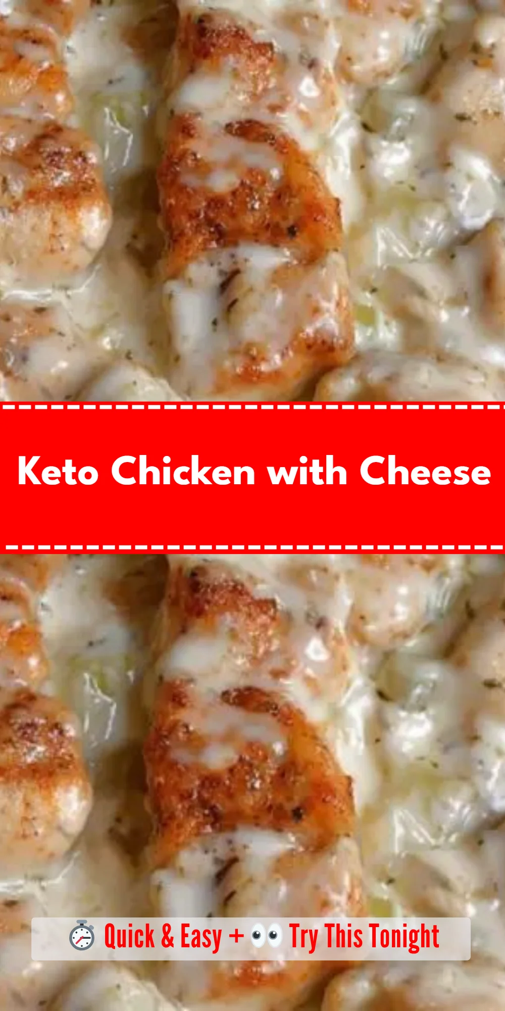 Keto Chicken with Cheese
