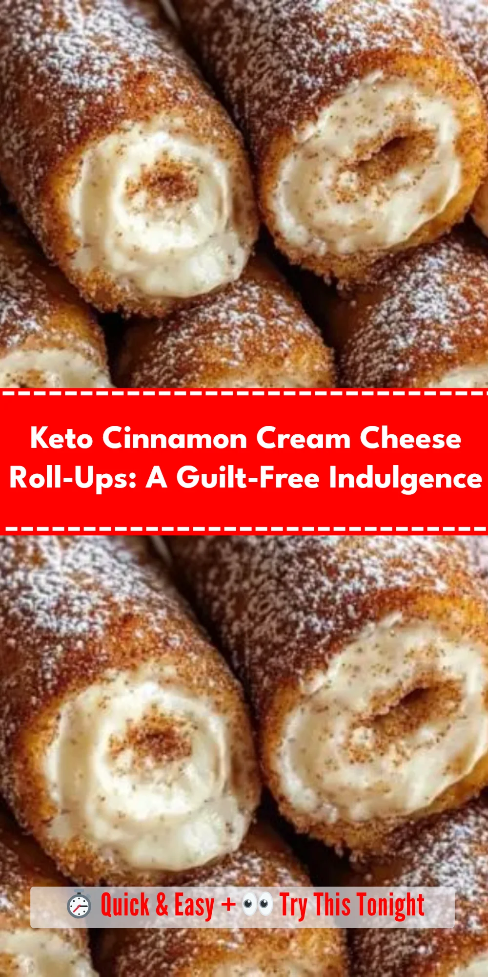 Keto Cinnamon Cream Cheese Roll-Ups: A Guilt-Free Indulgence
