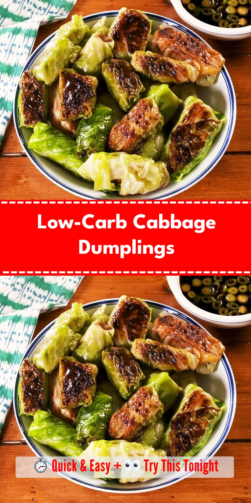 Low-Carb Cabbage Dumplings