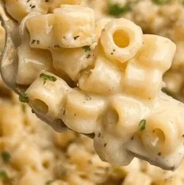 One-Pan Butter Parmesan Pasta served in a bowl with fresh herbs