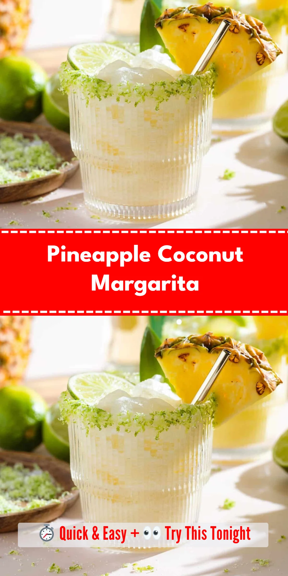 Pineapple Coconut Margarita