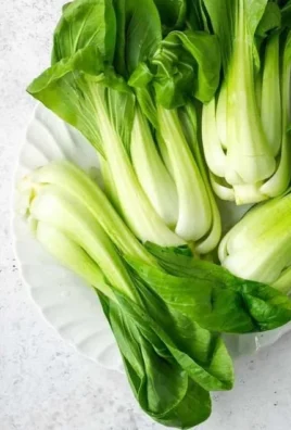 Quick bok choy recipe with garlic and ginger for healthy cooking