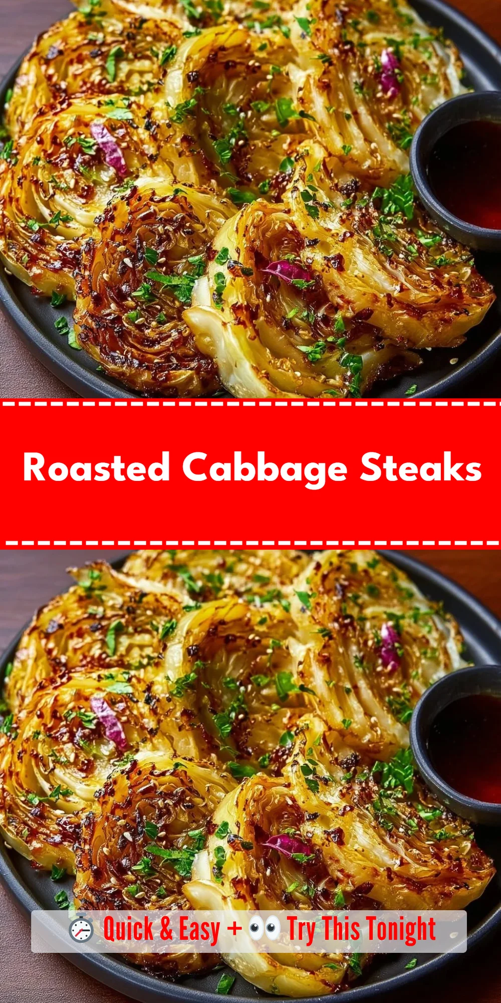 Roasted Cabbage Steaks