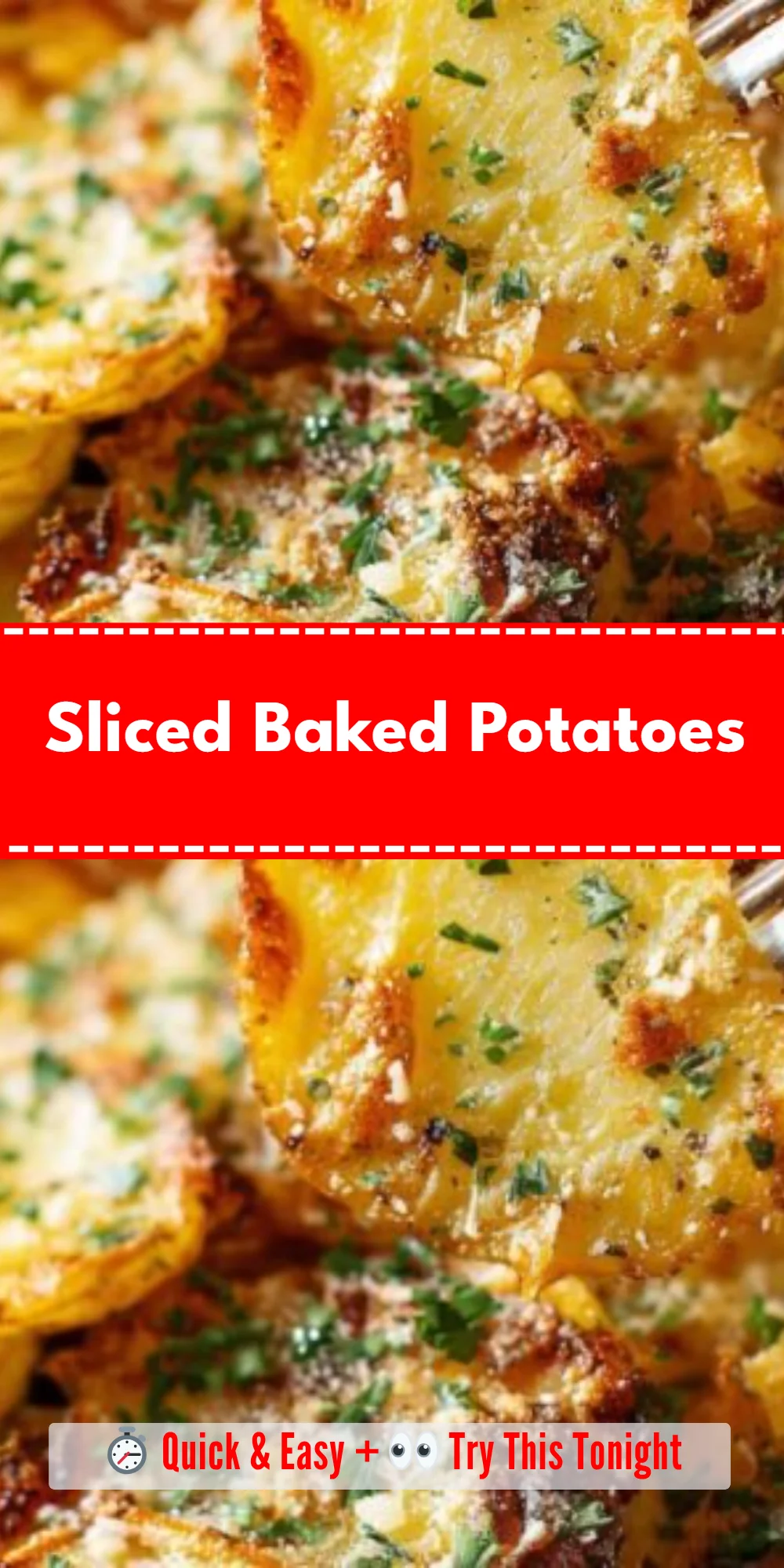 Sliced Baked Potatoes