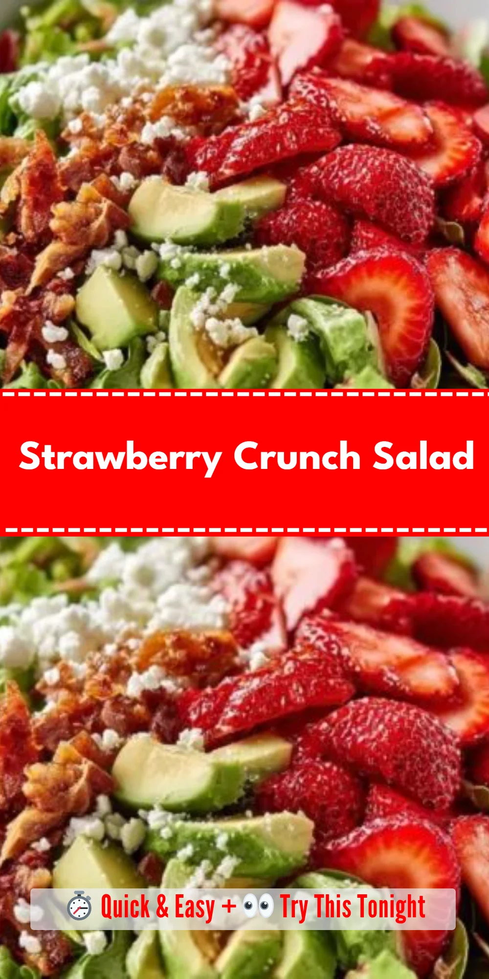 Strawberry Crunch Salad