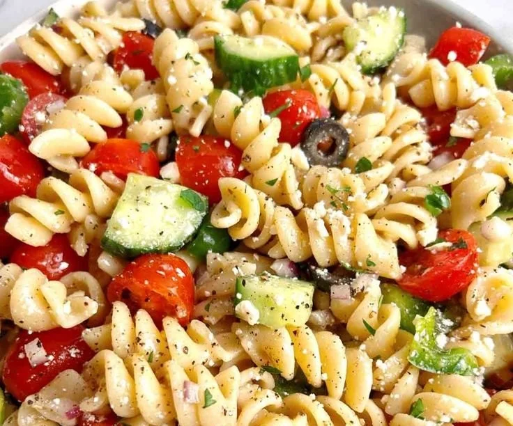 The Best Pasta Salad with Italian Dressing