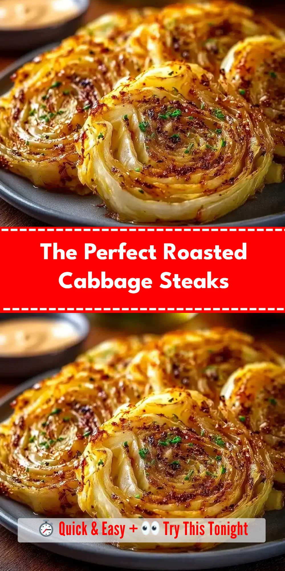 The Perfect Roasted Cabbage Steaks