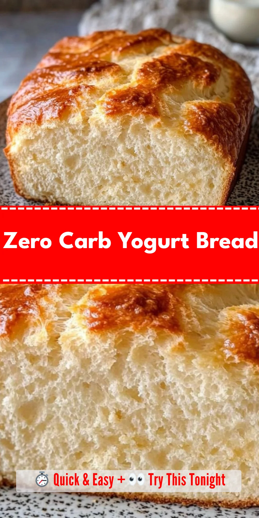 Zero Carb Yogurt Bread