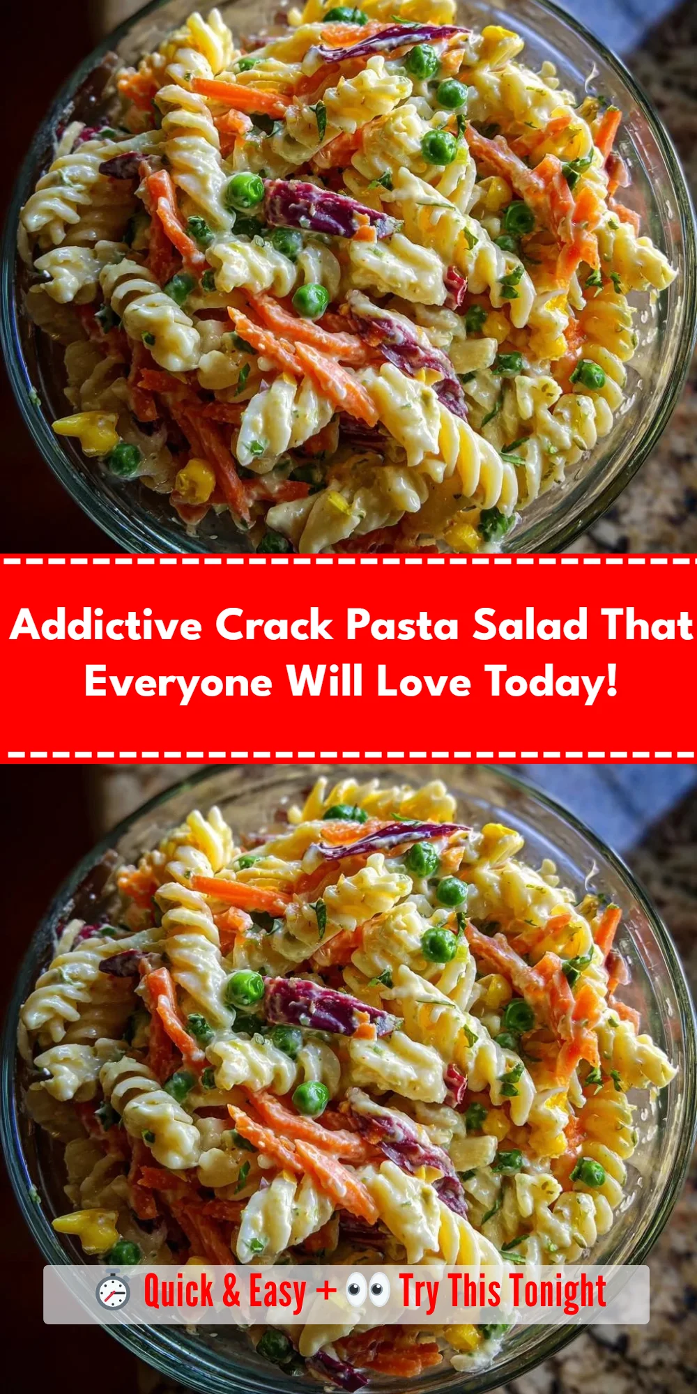 Addictive Crack Pasta Salad That Everyone Will Love Today!