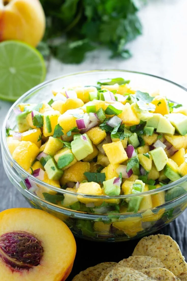 Avocado Peach Salsa