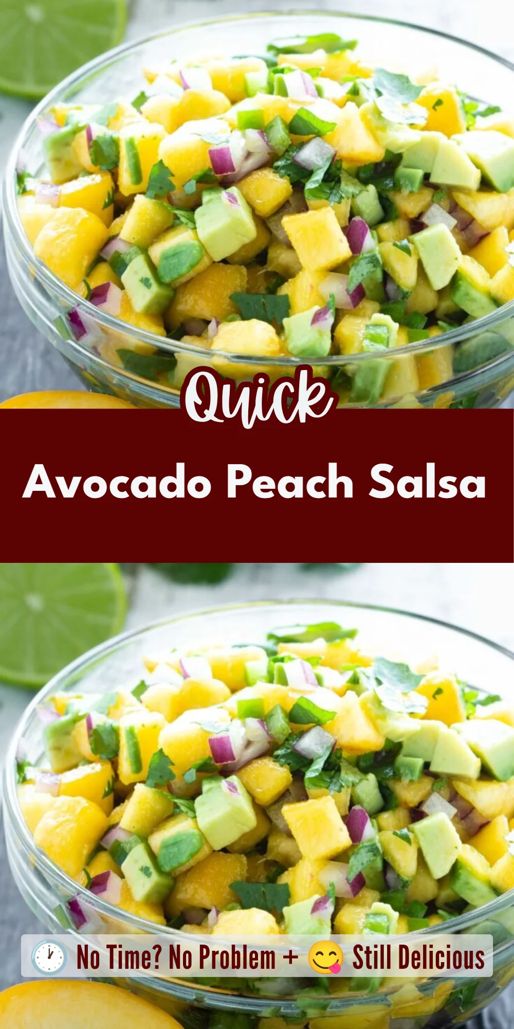 Avocado Peach Salsa