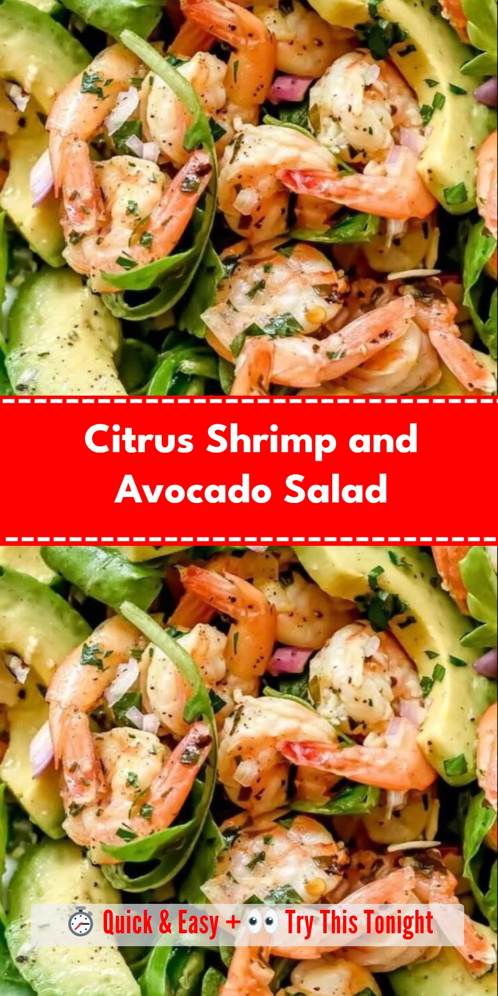 Citrus Shrimp and Avocado Salad