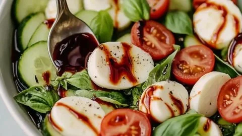 Cool Cucumber Caprese: Best Summer Salad