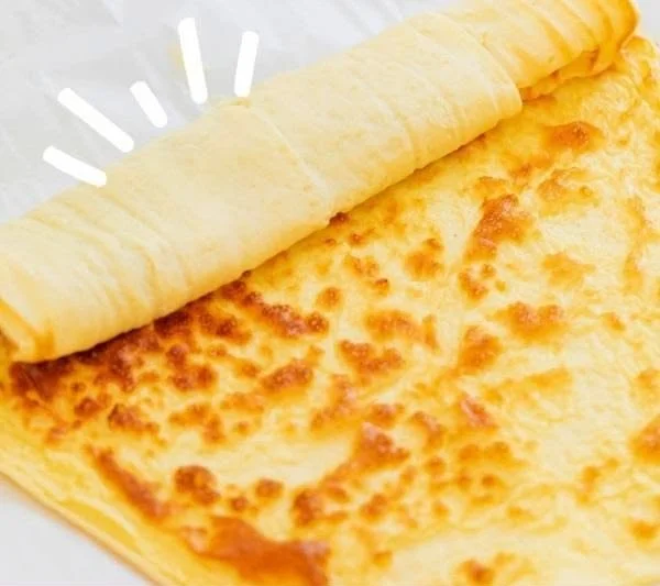 Cottage Cheese and Egg Wrap