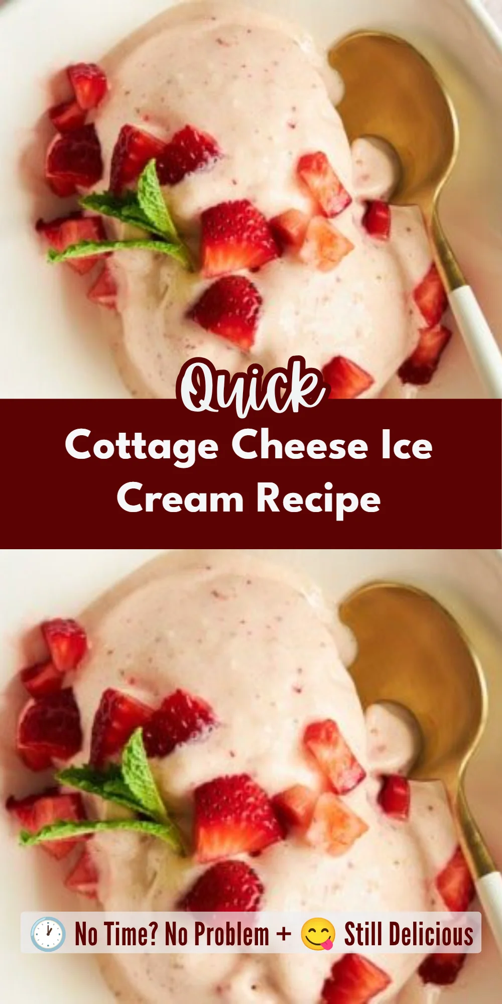 Cottage Cheese Ice Cream Recipe
