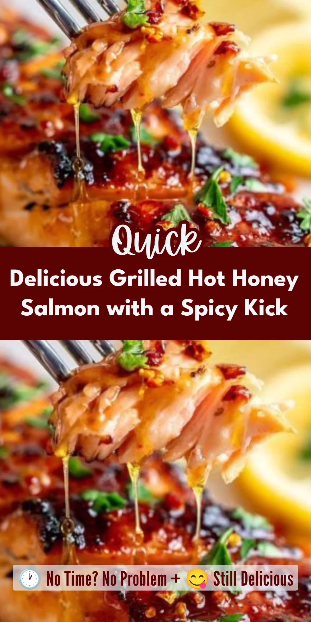 Delicious Grilled Hot Honey Salmon with a Spicy Kick