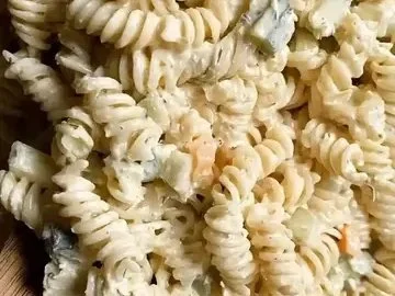 Dill Pickle Pasta Salad