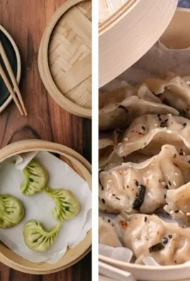 Assorted homemade dumpling recipes ready for cooking.