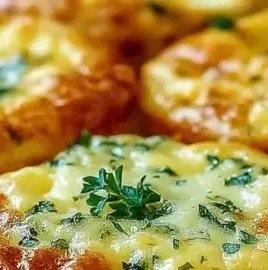Delicious easy cottage cheese egg bites served on a plate