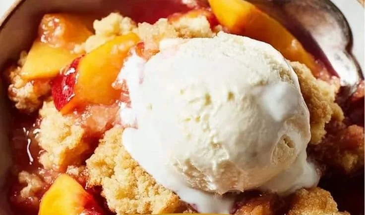 Easy Peach Cobbler