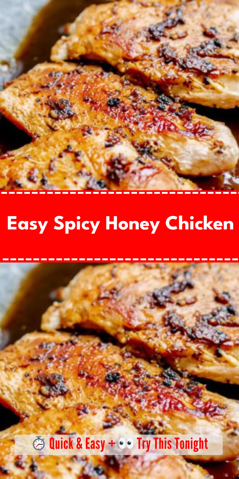 Easy Spicy Honey Chicken