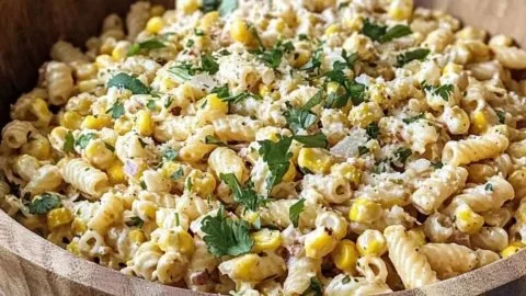 Elote Pasta Salad Mexican Street Corn Easy and Fresh