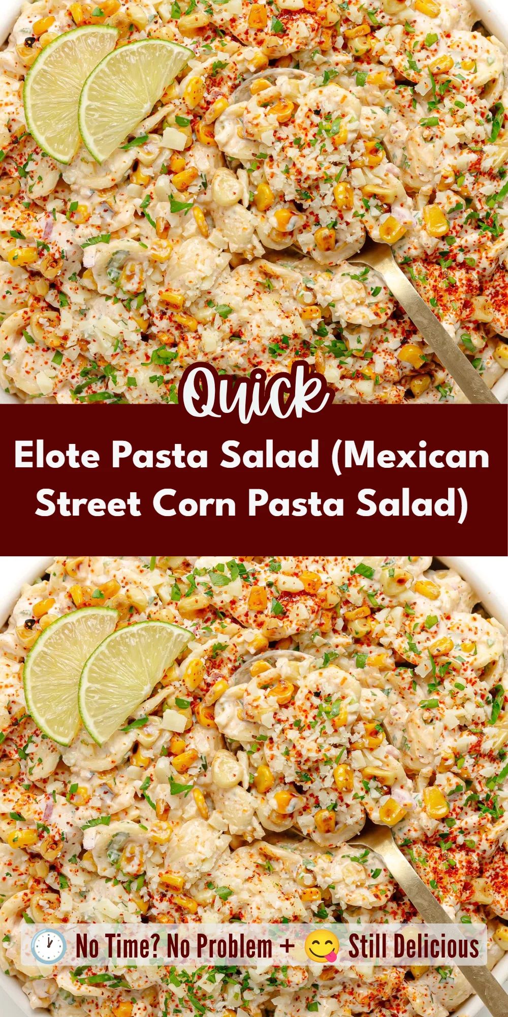 Elote Pasta Salad (Mexican Street Corn Pasta Salad)