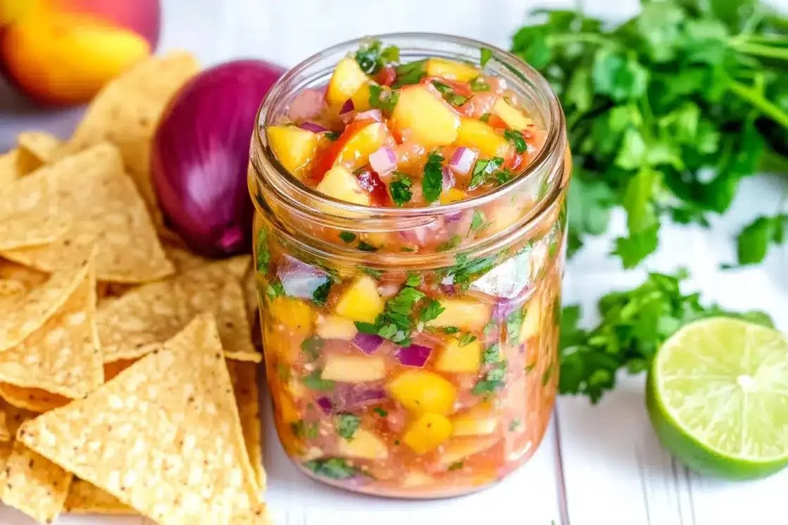 Fresh Peach Salsa Recipe