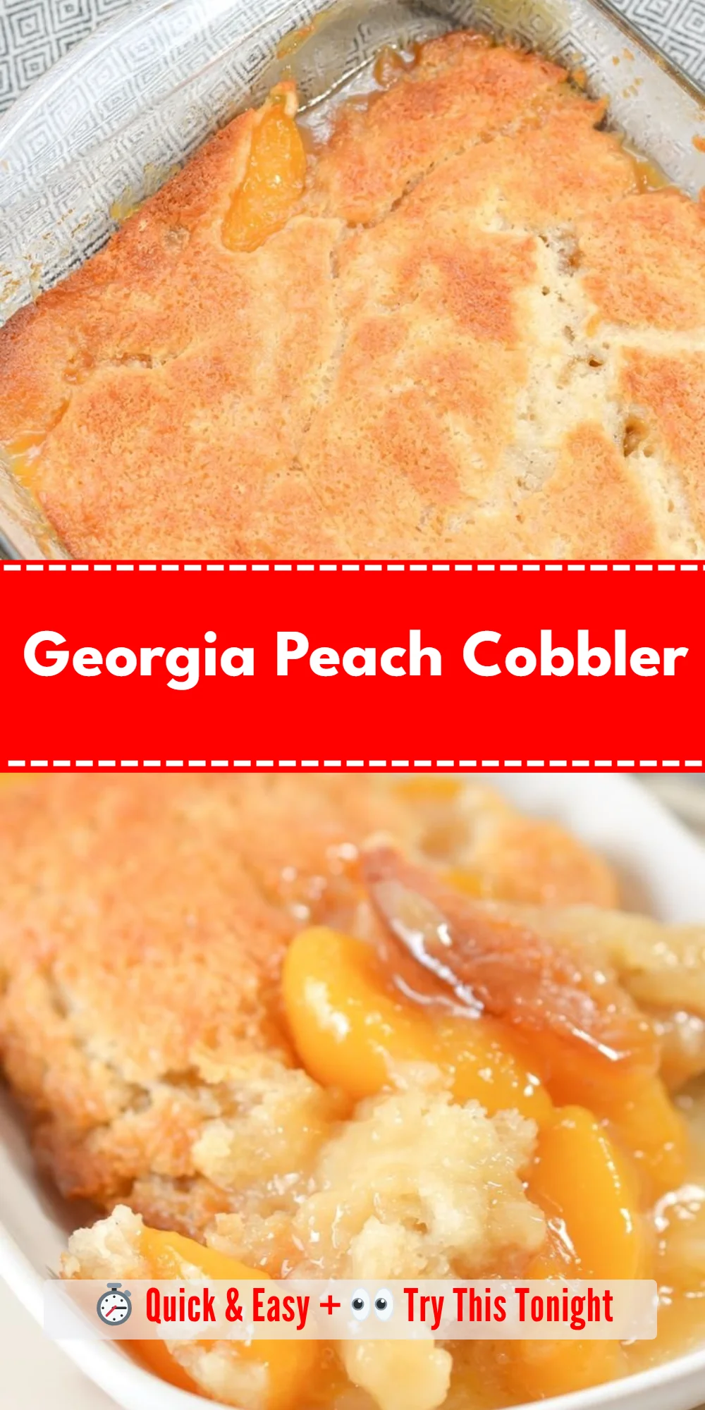 Georgia Peach Cobbler