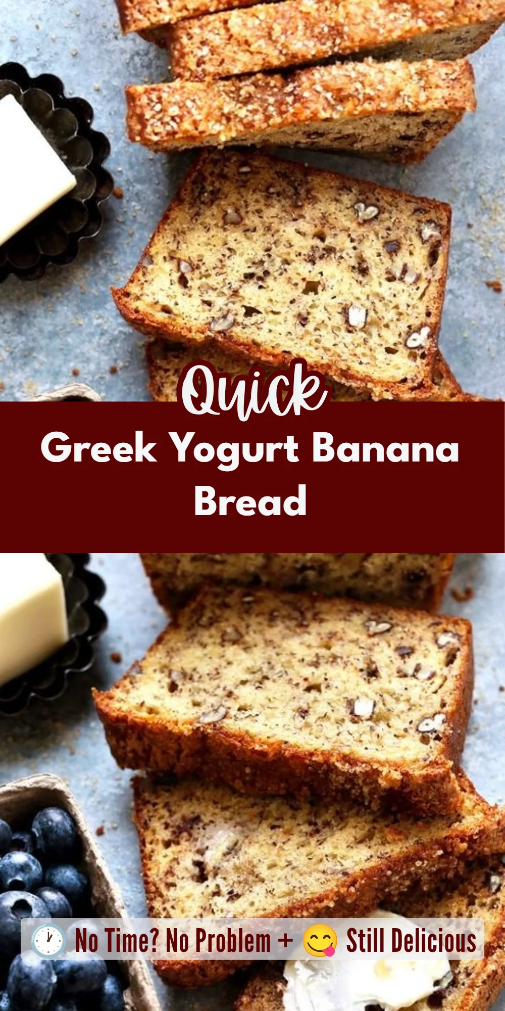 Greek Yogurt Banana Bread
