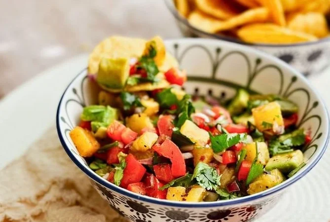 Grilled Pineapple Salsa