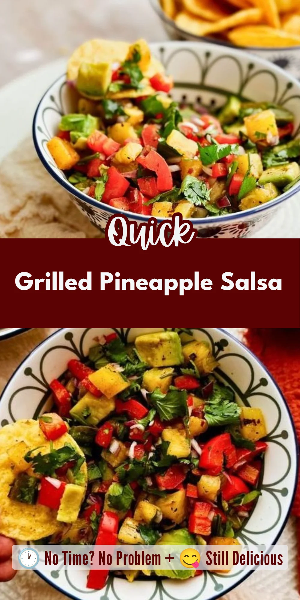 Grilled Pineapple Salsa